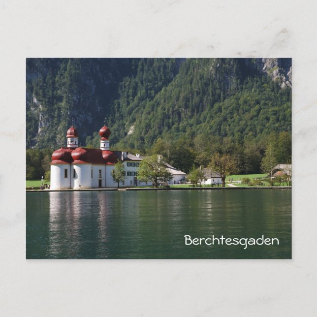 St. Bartholomä Church Postcard (Front)