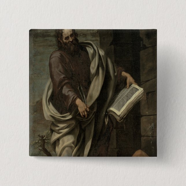 St. Bartholomew, 1620 15 Cm Square Badge (Front)
