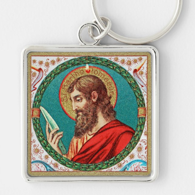 St. Bartholomew the Apostle (JMAS 03) Key Ring (Front)