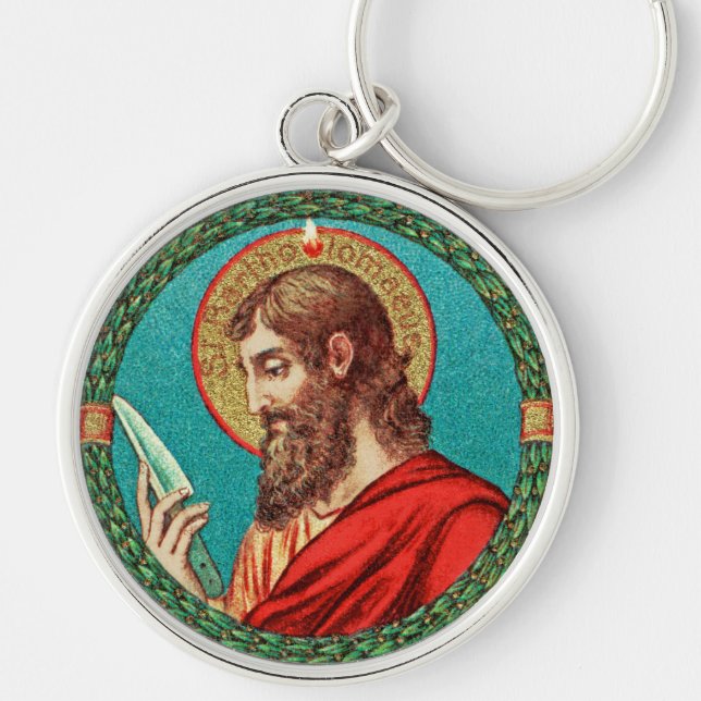 St. Bartholomew the Apostle (JMAS 03) Key Ring (Front)