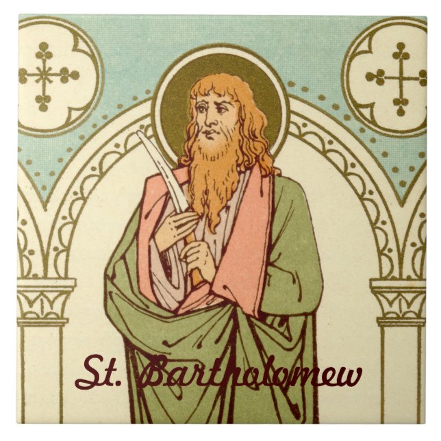St. Bartholomew the Apostle (RLS 03) Tile (Front)