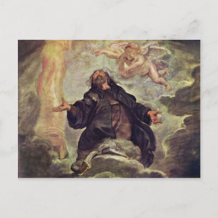 St. Basil By Rubens Peter Paul (Best Quality) Postcard