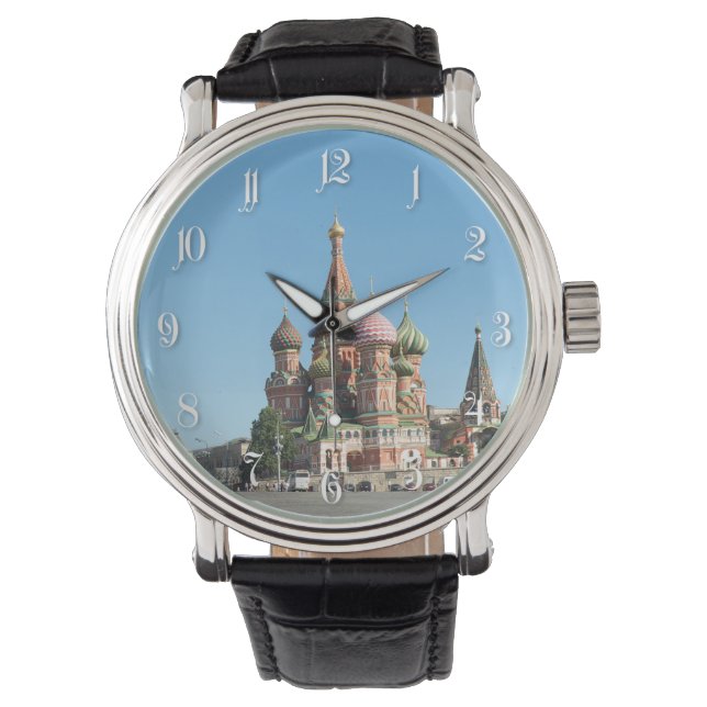 St.Basil Cathedral in Moscow Watch (Front)