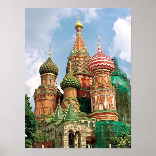 St.Basil Cathedral Poster (Front)