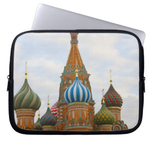 St. Basil's Cathedral in Red Square, Moscow Laptop Sleeve