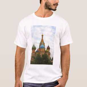 St. Basil's Cathedral in Red Square, Moscow T-Shirt