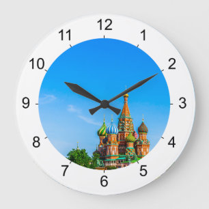 St. Basil's cathedral Large Clock