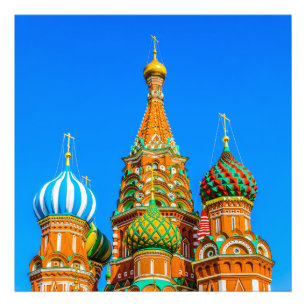 St. Basil's cathedral Photo Print
