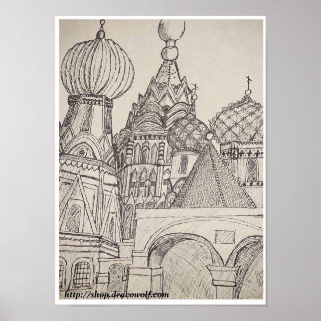 St. Basil's Cathedral Poster (Front)