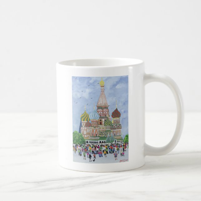 St. Basil's Cathedral Red Square 1995 Coffee Mug (Right)