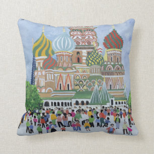 St. Basil's Cathedral Red Square 1995 Cushion