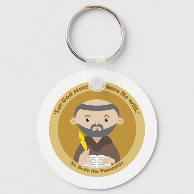 St. Bede the Venerable Key Ring (Front)