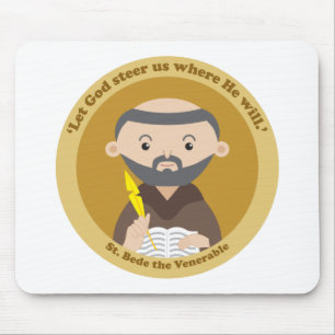 St. Bede the Venerable Mouse Pad
