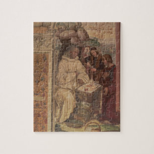 St. Benedict against a Landscape, from the Life o Jigsaw Puzzle