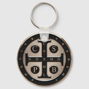 St. Benedict Medal Key Ring