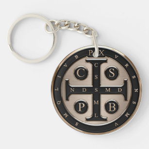 St. Benedict Medal Key Ring