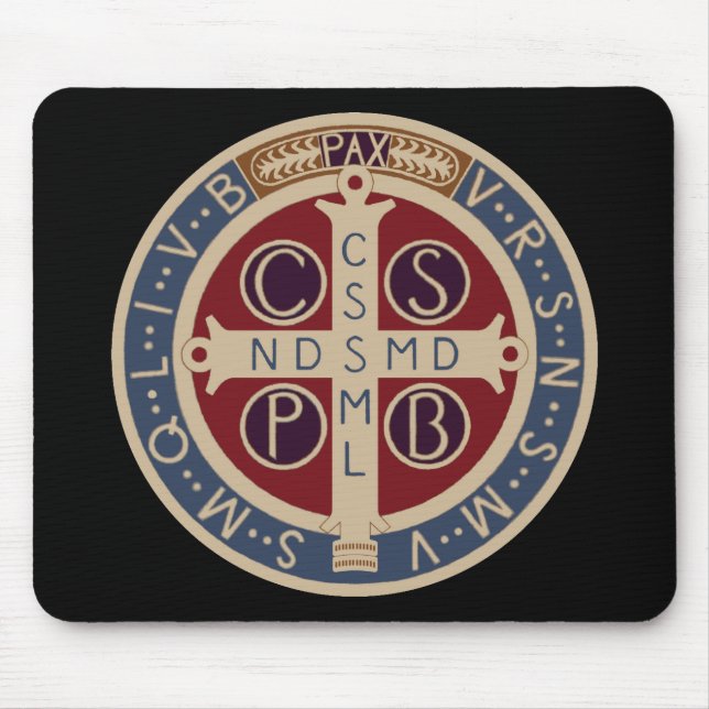 St. Benedict Medal Mousepad (Front)