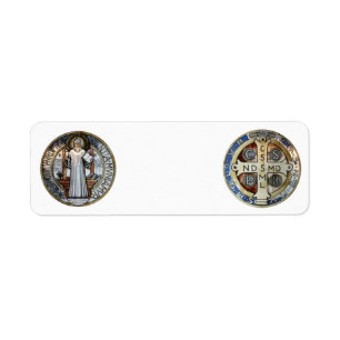 St Benedict Medal Return Address Return Address Label