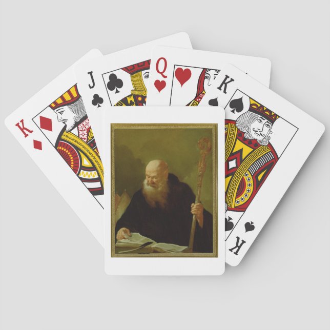 St Benedict Playing Cards (Back)