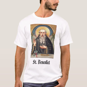 St Benedict, St. Benedict T-Shirt