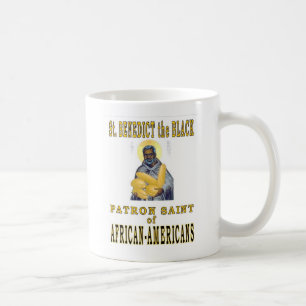 ST. BENEDICT the BLACK Coffee Mug