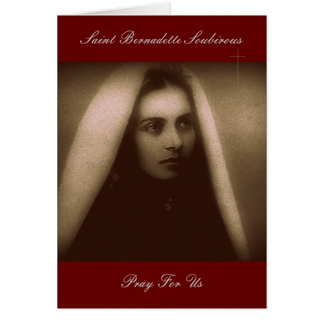 St. Bernadette Soubirous Pray For Us (Front)