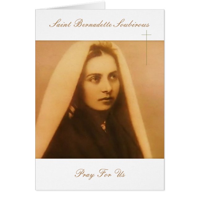 St. Bernadette Soubirous Pray For Us (Front)