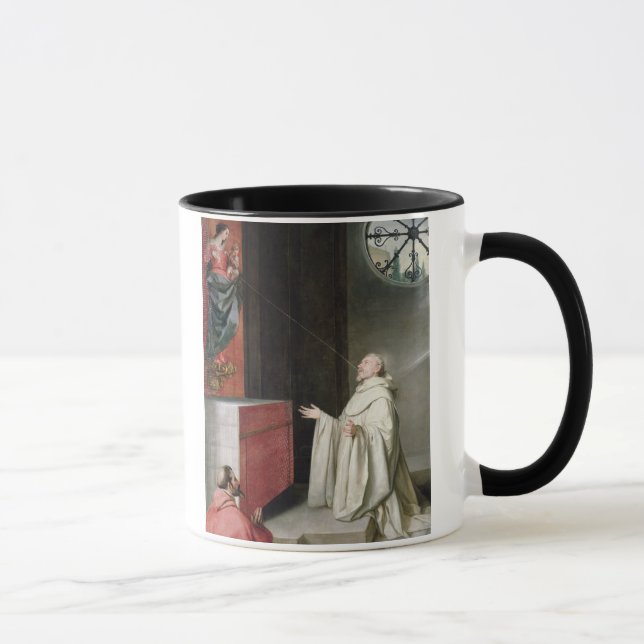 St. Bernard and the Virgin Mug (Right)