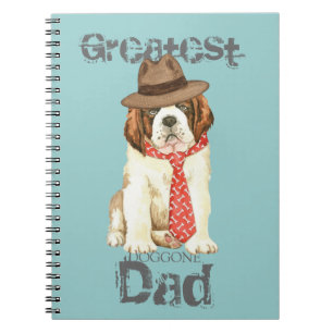 St. Bernard Dad Notebook