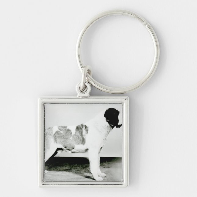 St. Bernard Dog Key Ring (Front)