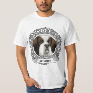 St Bernard Dog  T-Shirt