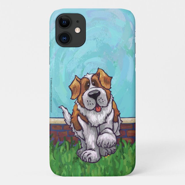 St. Bernard Electronics Case-Mate iPhone Case (Back)