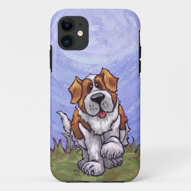St. Bernard Electronics Case-Mate iPhone Case (Back)