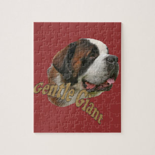 St. Bernard Gentle Giant Jigsaw Puzzle