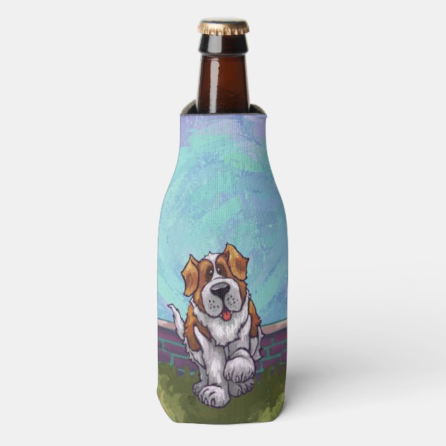 St. Bernard Gifts & Accessories Bottle Cooler (Bottle Front)