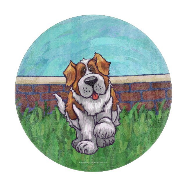 St. Bernard Gifts & Accessories Cutting Board (Front)