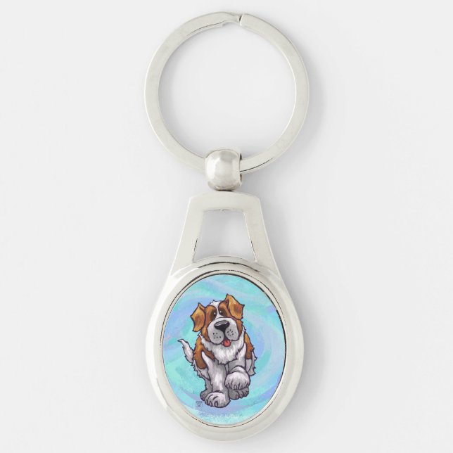 St. Bernard Gifts & Accessories Key Ring (Front)