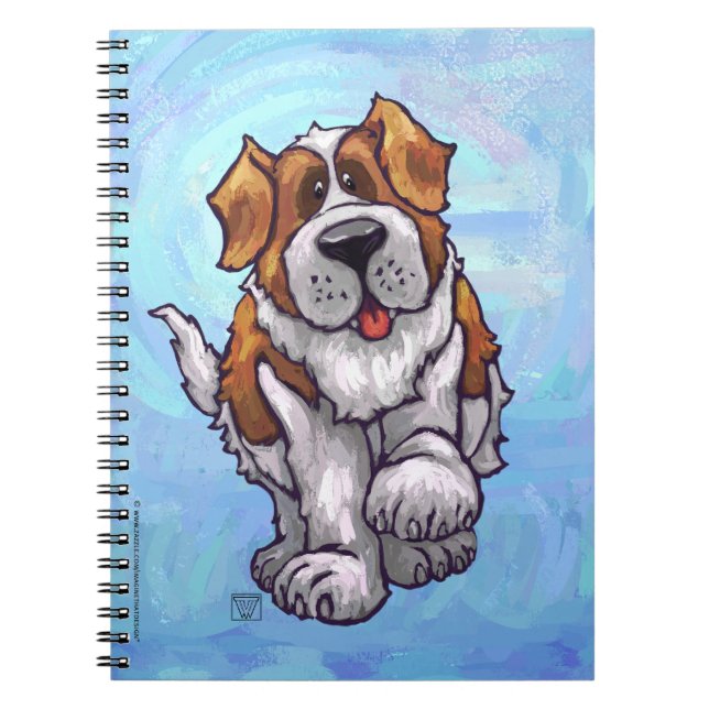 St. Bernard Gifts & Accessories Notebook (Front)