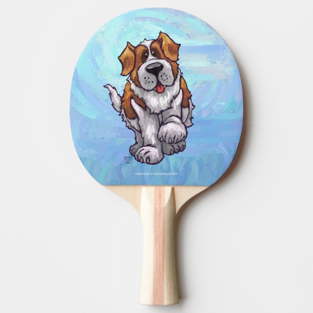 St. Bernard Gifts & Accessories Ping Pong Paddle (Front)