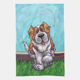 St. Bernard Gifts & Accessories Tea Towel