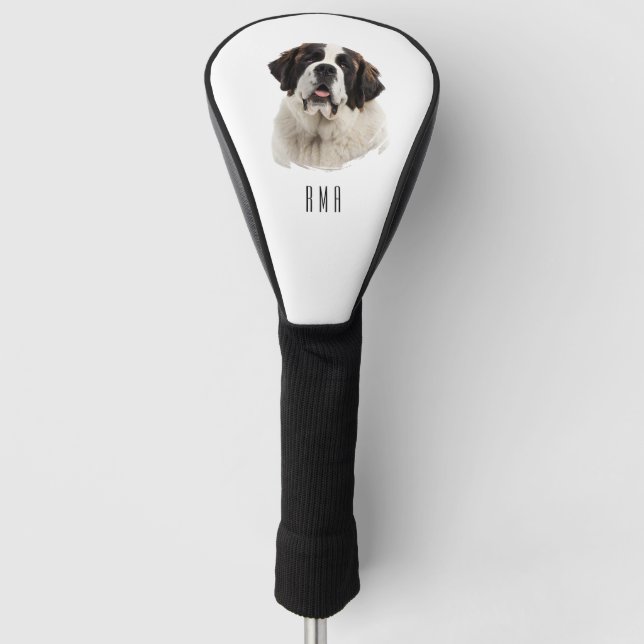 St Bernard Golf Head Cover (Front)