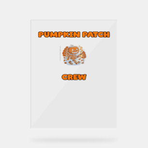 St. Bernard Halloween Thanksgiving Christmas Class Acrylic Sign