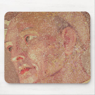 St. Bernard of Clairvaux from Crypt St. Peter Mouse Pad