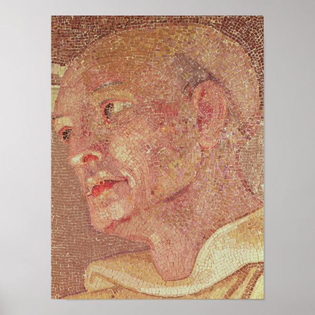 St. Bernard of Clairvaux  from Crypt St. Peter Poster (Front)