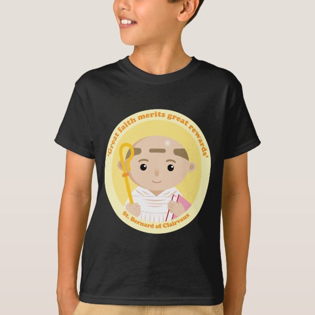 St. Bernard of Clairvaux T-Shirt (Front)