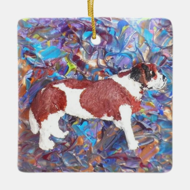St. Bernard Ornament (Front)