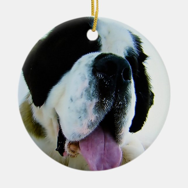 ST. BERNARD ORNAMENT (Front)