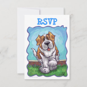 St. Bernard Party Centre RSVP Card