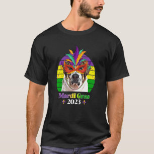 St Bernard Party Dog Mardi Gras 2023 T-Shirt