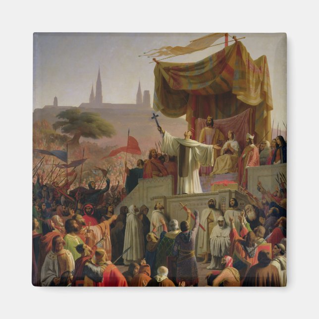 St. Bernard Preaching the Second Crusade Magnet (Front)